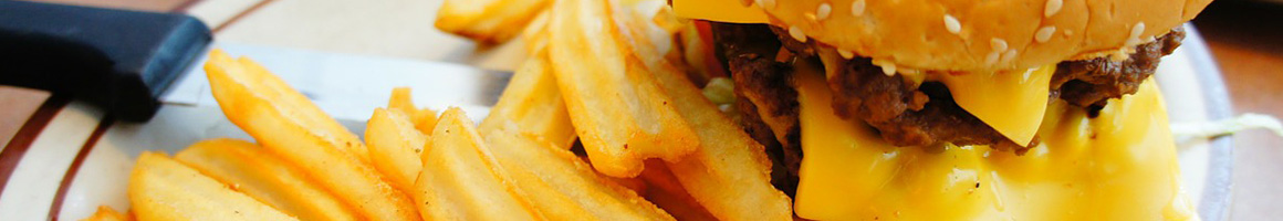 Eating American (Traditional) Burger Fast Food at Kewpee Hamburgers restaurant in Lima, OH.